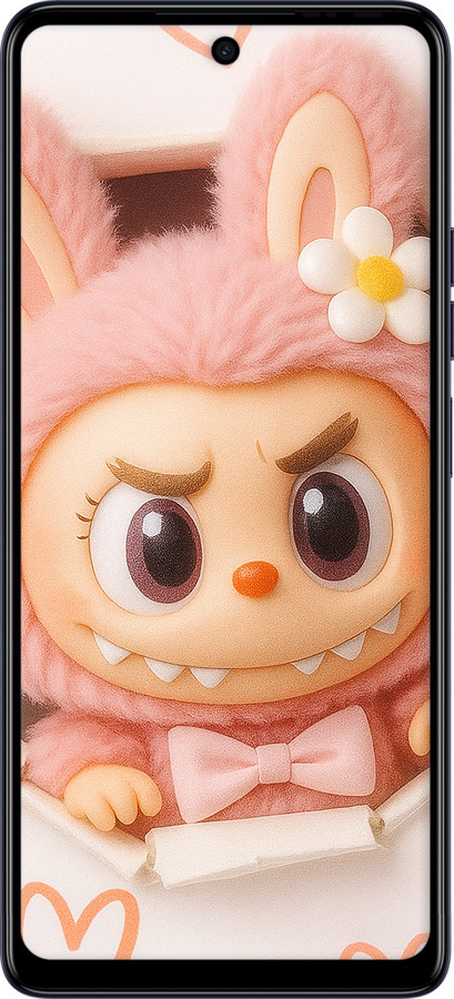 TPU чехол Лабубу 2 для Tecno Spark 10 Pro - 6710b-3022 изображение 