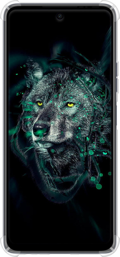 Силикон с усиленными углами чехол Wolf для Tecno Spark 10 Pro - 6610sp-3022 изображение 