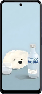 Силіконовий чехол Пес водка для Tecno Spark 10 Pro - 6368u-3022 изображение 