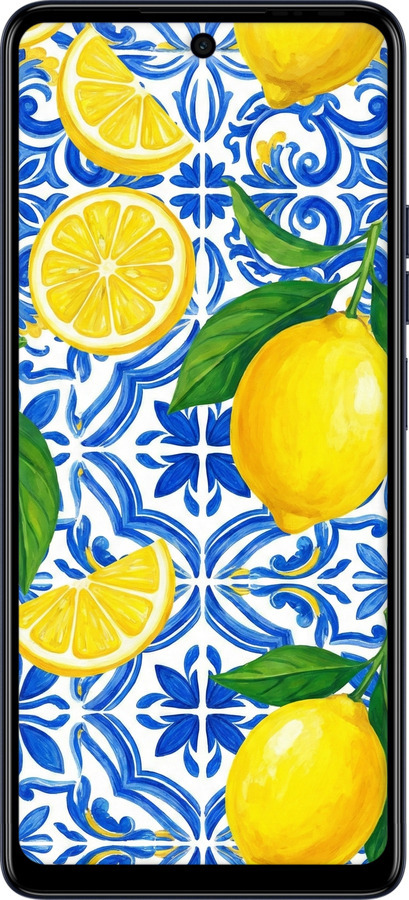 Силиконовый чехол Grocery Girl Italian Summer для Tecno Spark 10 Pro - 6766u-3022 изображение 