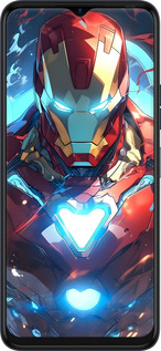 Силиконовый чехол Железный человек для Tecno Spark 10C - 6372u-3116 изображение 