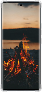 Силикон с усиленными углами чехол Огонь для Tecno Spark 20 Pro+ - 6021sp-3663 изображение 