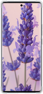 Силикон с усиленными углами чехол Лаванда для Tecno Spark 20 Pro+ - 6037sp-3663 изображение 