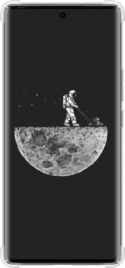 Силикон с усиленными углами чехол Moon in dark для Tecno Spark 20 Pro+ - 4176sp-3663 изображение 