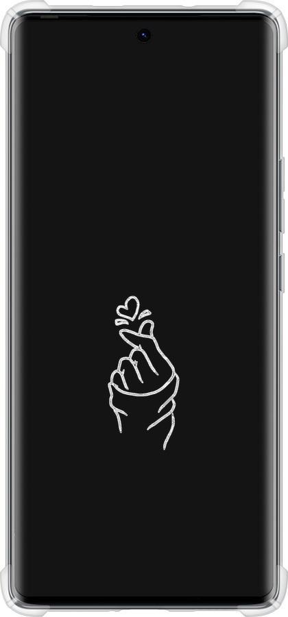 Силикон с усиленными углами чехол Love You для Tecno Spark 20 Pro+ - 4298sp-3663 изображение 