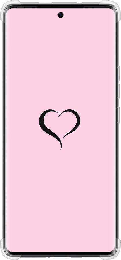 Силикон с усиленными углами чехол Сердце 1 для Tecno Spark 20 Pro+ - 4730sp-3663 изображение 