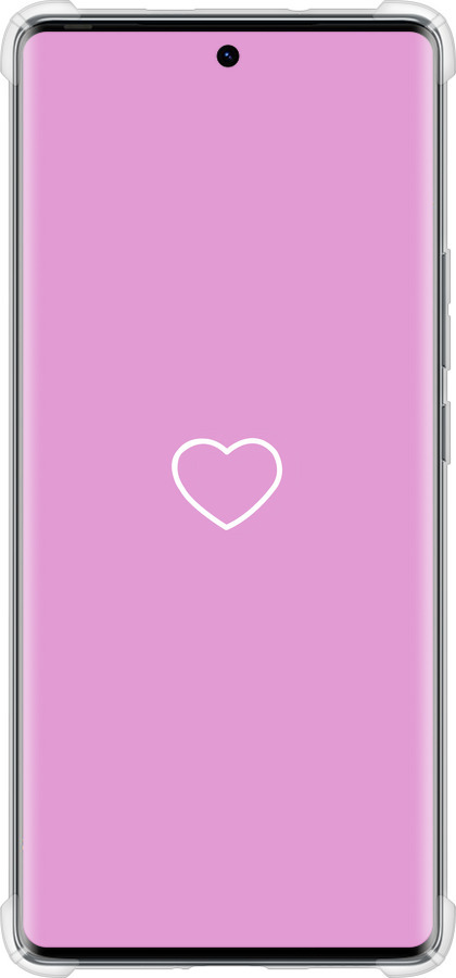 Силикон с усиленными углами чехол Сердце 2 для Tecno Spark 20 Pro+ - 4863sp-3663 изображение 