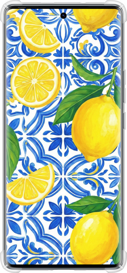 Силикон с усиленными углами чехол Grocery Girl Italian Summer для Tecno Spark 20 Pro+ - 6766sp-3663 изображение 
