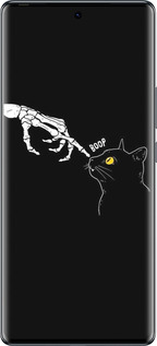 Силіконовий чехол Кішка для Tecno Spark 20 Pro+ - 6505u-3663 изображение 