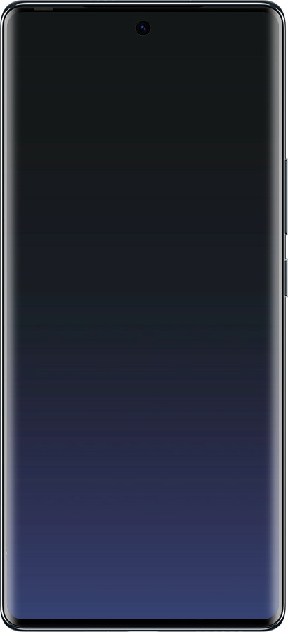 Силиконовый чехол Градиент в тёмно - синем стиле для Tecno Spark 20 Pro+ - 6542u-3663 изображение 
