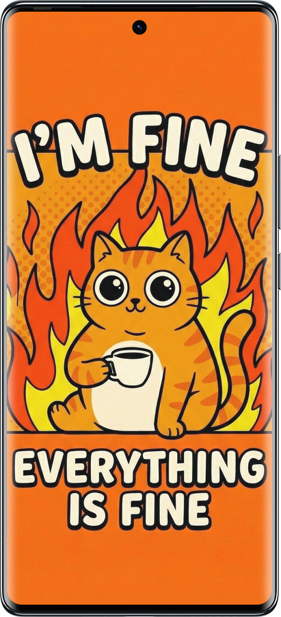 Силиконовый чехол Funny Cat для Tecno Spark 20 Pro+ - 6786u-3663 изображение 