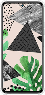 Силикон с усиленными углами чехол Монстера для Tecno Spark 30 4G - 4304sp-3894 изображение 