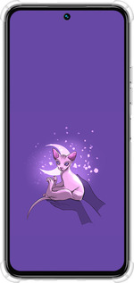 Силикон с усиленными углами чехол Кот2 для Tecno Spark 30 4G - 4676sp-3894 изображение 