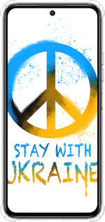 Силикон с усиленными углами чехол Stay with Ukraine v2 для Tecno Spark 30 4G - 5310sp-3894 изображение 