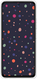 Силикон с усиленными углами чехол Горошек v2 для Tecno Spark 30 4G - 5599sp-3894 изображение 
