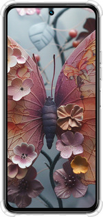 Силикон с усиленными углами чехол Fairy Butterfly для Tecno Spark 30 4G - 6048sp-3894 изображение 