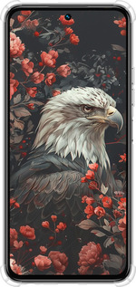 Силикон с усиленными углами чехол Цветочный страж для Tecno Spark 30 4G - 6102sp-3894 изображение 