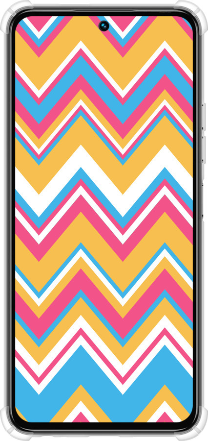 Силикон с усиленными углами чехол Шеврон v2 для Tecno Spark 30 4G - 1057sp-3894 изображение 