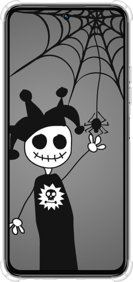 Силіконовий протиударний с посиленими кутами чехол Happy Halloween для Tecno Spark 30 4G - 1188sp-3894 изображение 