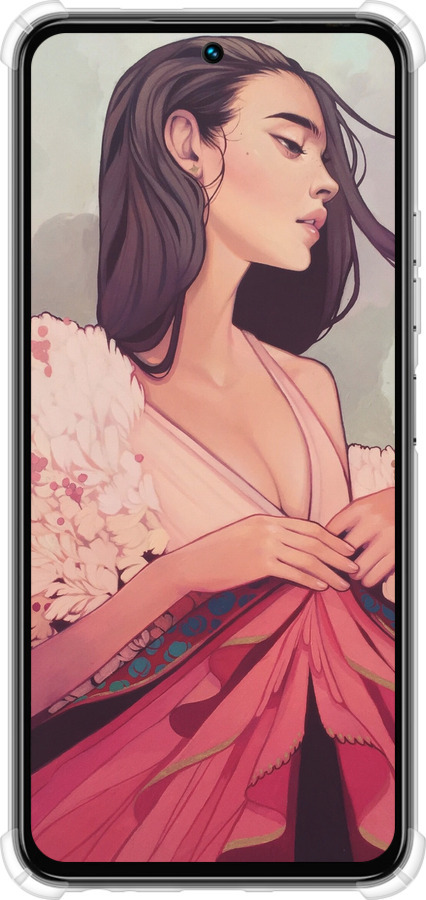 Силикон с усиленными углами чехол Kelsey Beckett для Tecno Spark 30 4G - 4034sp-3894 изображение 