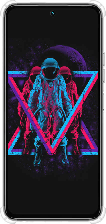 Силикон с усиленными углами чехол Astronomical для Tecno Spark 30 4G - 4153sp-3894 изображение 