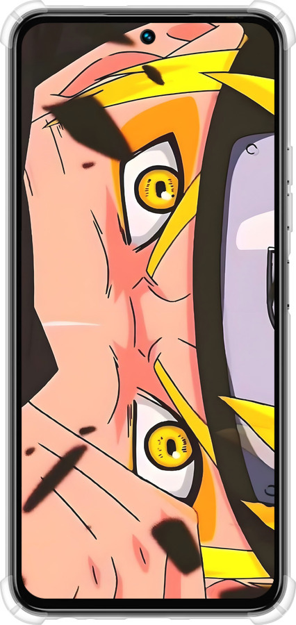Силикон с усиленными углами чехол Наруто 2 для Tecno Spark 30 4G - 6297sp-3894 изображение 