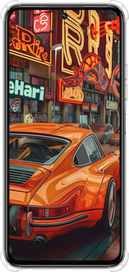 Силикон с усиленными углами чехол Порше для Tecno Spark 30 4G - 6334sp-3894 изображение 