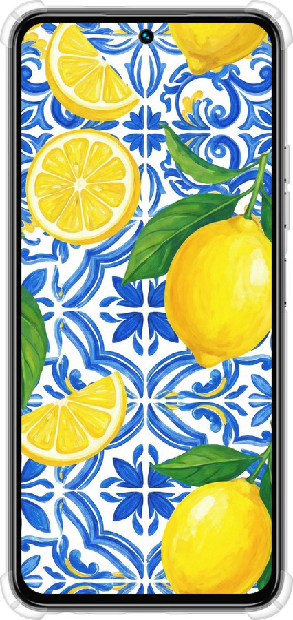 Силикон с усиленными углами чехол Grocery Girl Italian Summer для Tecno Spark 30 4G - 6766sp-3894 изображение 