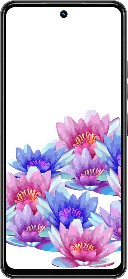 Силіконовий чехол Лотос для Tecno Spark 30 4G - 4862u-3894 изображение 