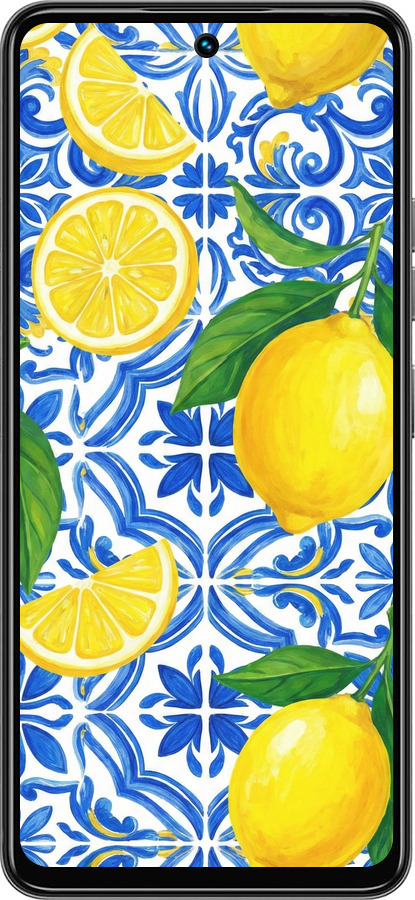 Силіконовий чехол Grocery Girl Italian Summer для Tecno Spark 30 4G - 6766u-3894 изображение 