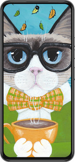 Силиконовый чехол Cat&Coffee для Tecno Spark 30 Pro 4G - 4053u-3895 изображение 