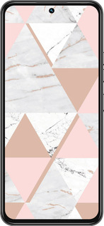 Силиконовый чехол Мраморная симметрия для Tecno Spark 30 Pro 4G - 4344u-3895 изображение 