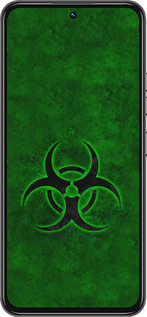 Силиконовый чехол biohazard 30 для Tecno Spark 30 Pro 4G - 4848u-3895 изображение 