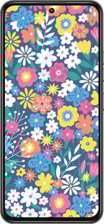 Силиконовый чехол Цветочный фон v4 для Tecno Spark 30 Pro 4G - 5494u-3895 изображение 