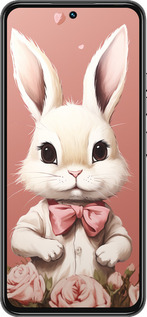 Силиконовый чехол Зайчик для Tecno Spark 30 Pro 4G - 5669u-3895 изображение 