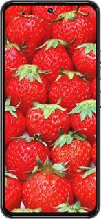 Силиконовый чехол Клубника для Tecno Spark 30 Pro 4G - 6020u-3895 изображение 