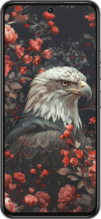 Силиконовый чехол Цветочный страж для Tecno Spark 30 Pro 4G - 6102u-3895 изображение 