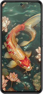 Силиконовый чехол Мелодия Лотоса для Tecno Spark 30 Pro 4G - 6106u-3895 изображение 