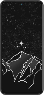 Силиконовый чехол Минималистический горный пейзаж для Tecno Spark 30 Pro 4G - 6438u-3895 изображение 