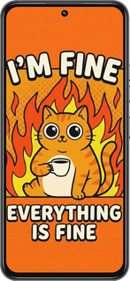 Силіконовий чехол Funny Cat для Tecno Spark 30 Pro 4G - 6786u-3895 изображение 