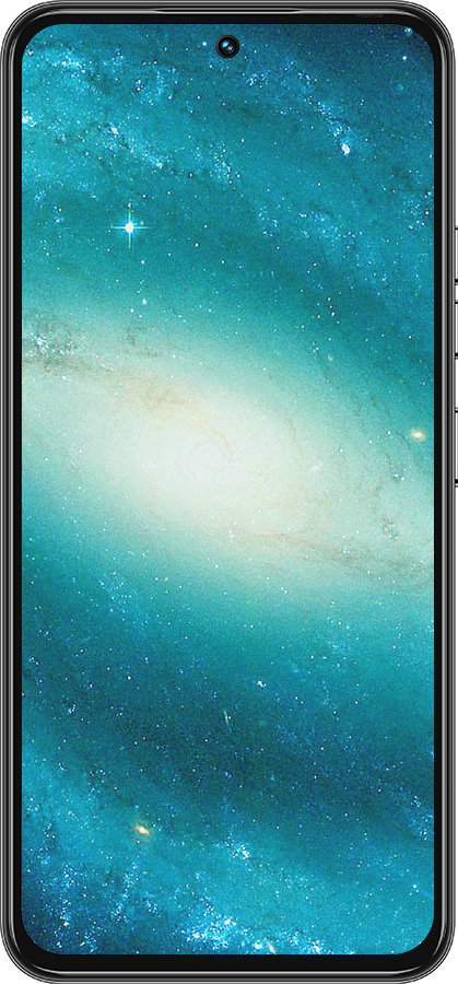 Силиконовый чехол Голубая галактика для Tecno Spark 30 Pro 4G - 177u-3895 изображение 