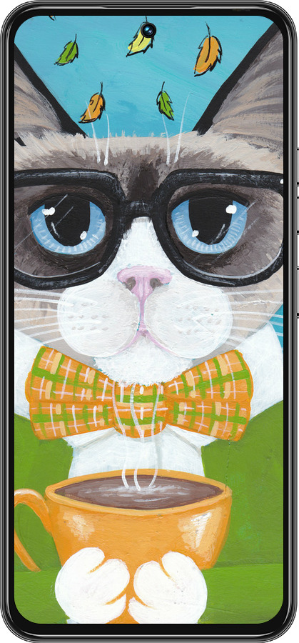 Силиконовый чехол Cat&Coffee для Tecno Spark 30 Pro 4G - 4053u-3895 изображение 