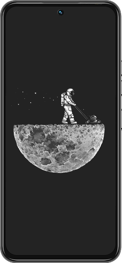 Силиконовый чехол Moon in dark для Tecno Spark 30 Pro 4G - 4176u-3895 изображение 