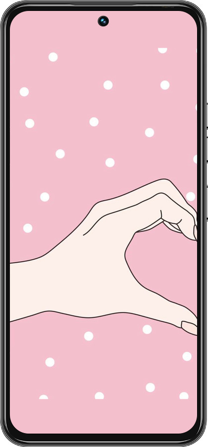 Силиконовый чехол Половинка сердца для Tecno Spark 30 Pro 4G - 4340u-3895 изображение 
