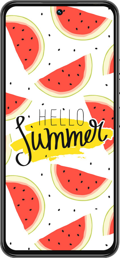 Силиконовый чехол Hello Summer для Tecno Spark 30 Pro 4G - 4356u-3895 изображение 