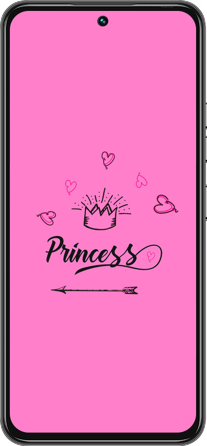 Силиконовый чехол Princess для Tecno Spark 30 Pro 4G - 4361u-3895 изображение 