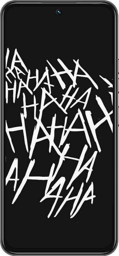 Силиконовый чехол joker hahaha для Tecno Spark 30 Pro 4G - 4509u-3895 изображение 
