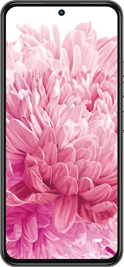 Силиконовый чехол Хризантема для Tecno Spark 30 Pro 4G - 4666u-3895 изображение 