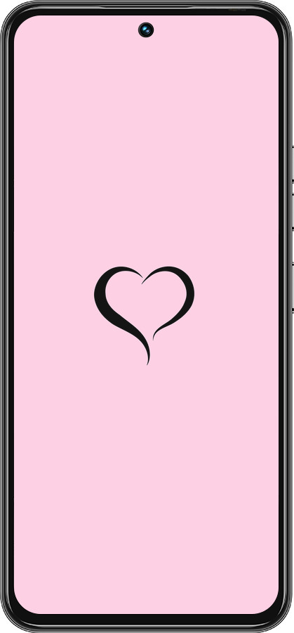 Силиконовый чехол Сердце 1 для Tecno Spark 30 Pro 4G - 4730u-3895 изображение 