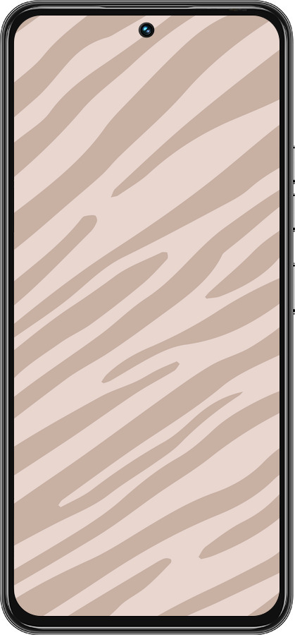 Силиконовый чехол Зебра беж для Tecno Spark 30 Pro 4G - 4875u-3895 изображение 